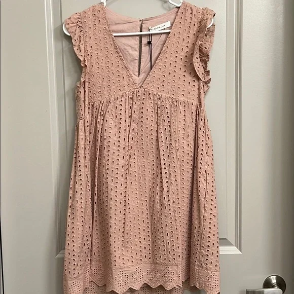 Mustard Seed Dresses | Boutique Embroidered Babydoll Dress | Color: Pink | Size: S | Mariissssa's Closet Mustard Seed Dresses | Boutique Embroidered Babydoll Dress | Color: Pink | Size: S | Mariissssa's Closet